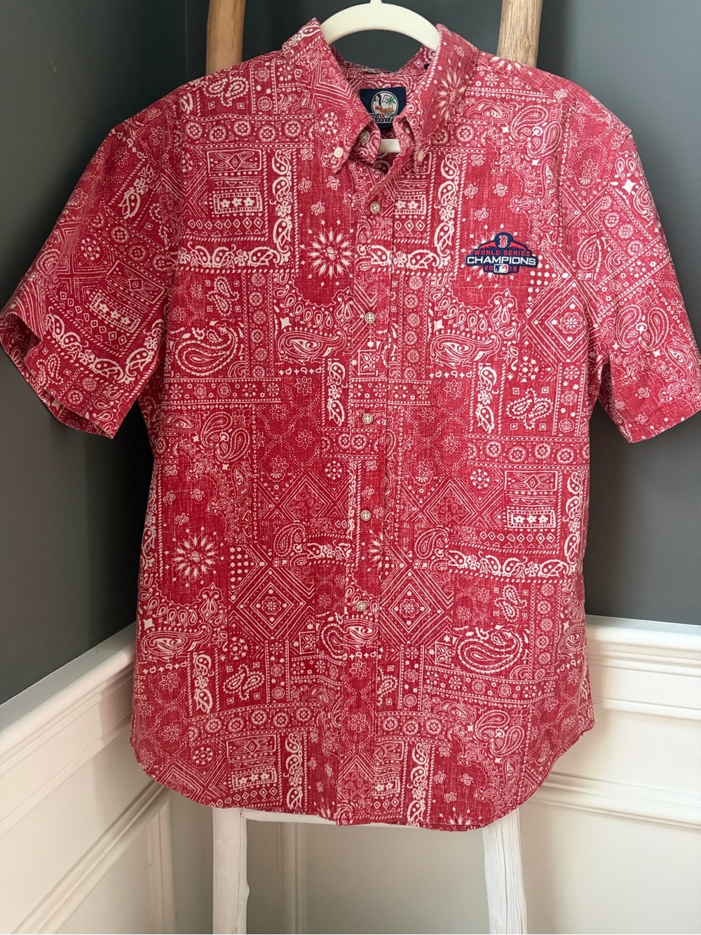 Reyn Spooner MLB Red Sox Hawaiian Shirt